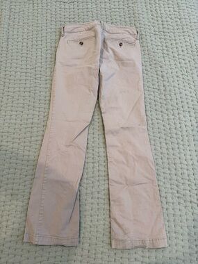 American Eagle Stretch Khaki Chinos - Flare Leg